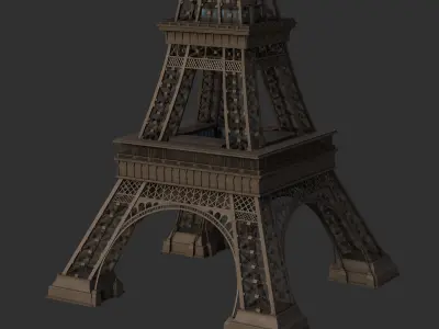 Eiffel Tower 3D model