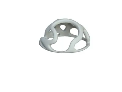 SciFi Cube Object No 46271 Low Poly Shape Low-poly 3D model