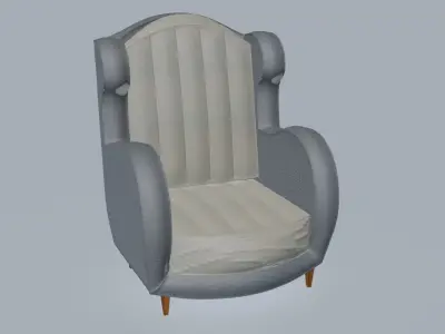 Torqe Armchair 3D model