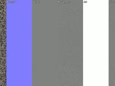 Gray Granite Stone Texture