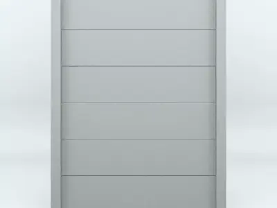 Vibracrete Fence 3D model