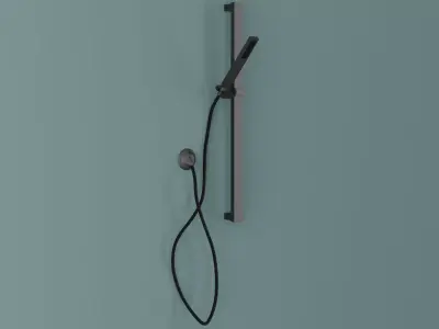 Shower Column - Modern Bathroom 3D Model Low-poly 3D model