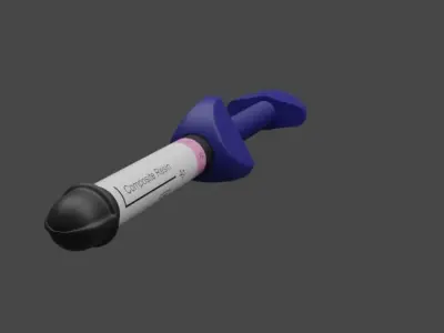 Dental composite - Composite resin 3D model