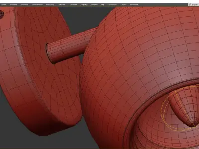 VOLL WALL Low-poly 3D model