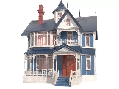 Victorian House 3D model