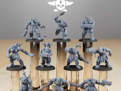 Orkaz Plague Spreadaz 3D print model