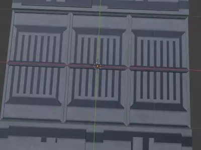 floor panel Low-poly 3D model