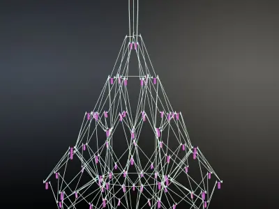 Chandelier Quasar 3D model