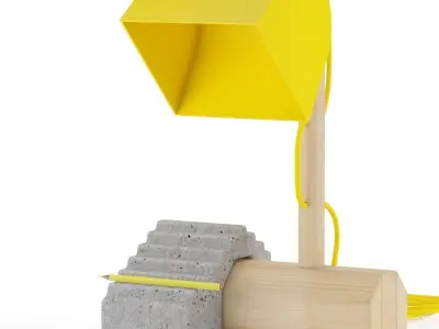 Table lamp for children Free 3D model