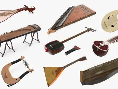  Traditional Stringed Instruments Collection 7 