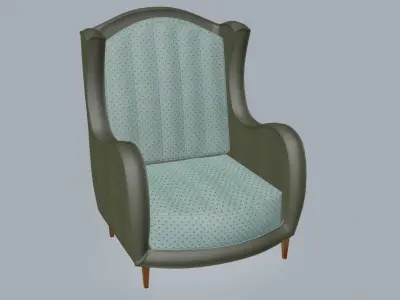 Yellowstone Armchair 3D model