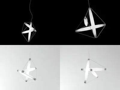 Bucky pendant 3D model