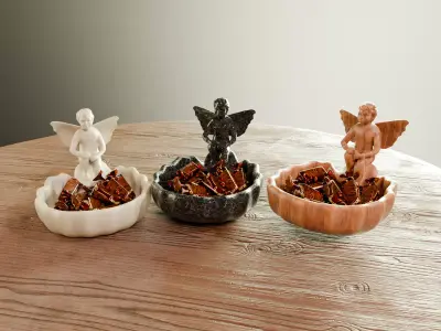 Chocolate Angel 3D model
