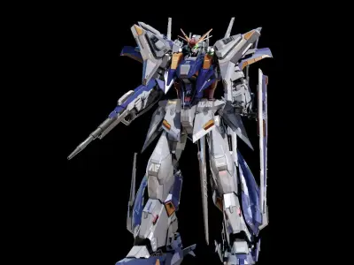RX - 105 Gundam 3D model