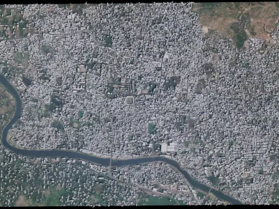 Sylhet - Bangladesh 3D model