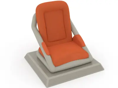 Jedi Council Room Chair Plo 1-6 Scale Hottoys 3D print model