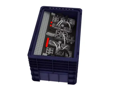 Echo Base Power Crate 1-12 scale Blackseries 3D print model