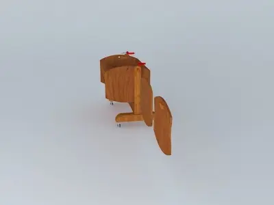 Baby Cradle Free 3D model