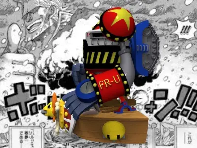 General Franky o Franky Shogun 3D print model