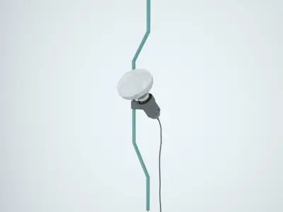 Flos - Parentesi Lamp - Achille Castiglioni and Pio Manzu 1971 3D model