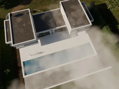 Architectural House 3D model