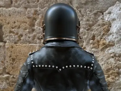 Spacesuit Astronaut Rigged 3D model