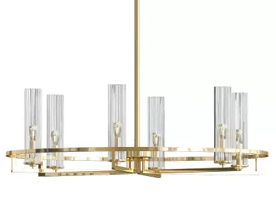 BOLTON chandelier 3D model