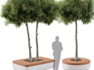 Urban Furniture 01 3D model