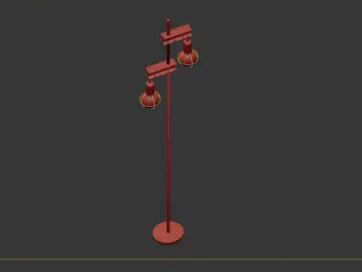 TOWNSHEND 4 Lampadaire lamp 3D model purchase