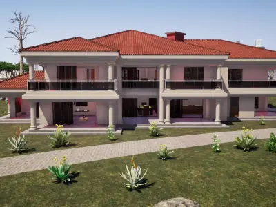 Five Bedroom Residential 3D model