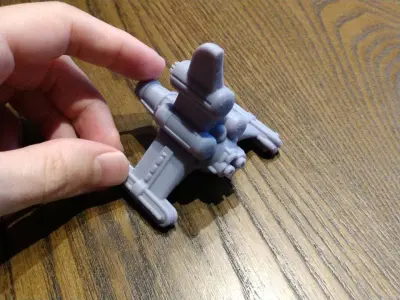 Maelstrom Heavy Assault Fighter 3D print model