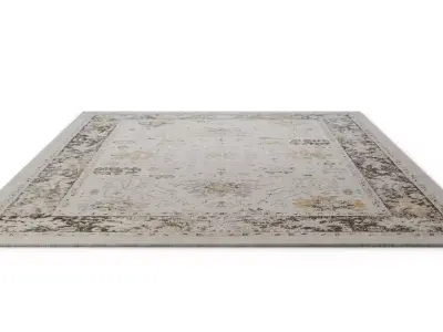 Basel BOS Area Rug Low-poly 3D model