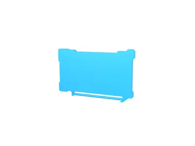 UHD High tech Graphical Interface v4 003 Low-poly 3D model