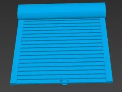 SHUTTER DOOR 3D model