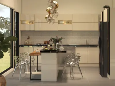 Modern kitchen 3D model