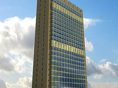 19 Architectural Buildings 3D model