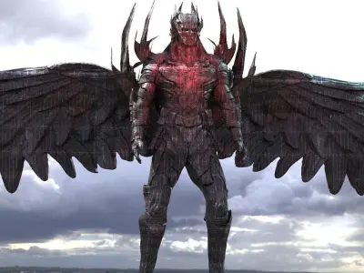 Batman Evil Helmet version 6 T 3D model