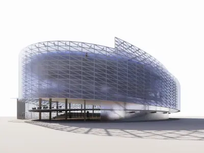 SPORTS CENTER 3D model