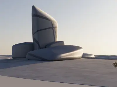 Ithra - King Abdulaziz Center for World Culture 3D model
