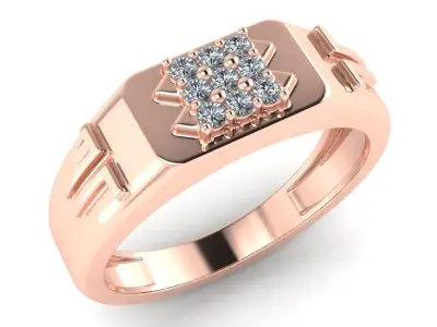 light weight gold diamond rings-C111116SKCH2025995-wt-5-10 3D print model purchase