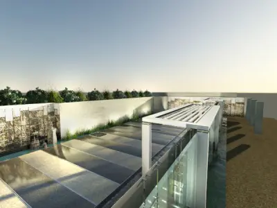 Park - Water Garden - Bosque 3D model