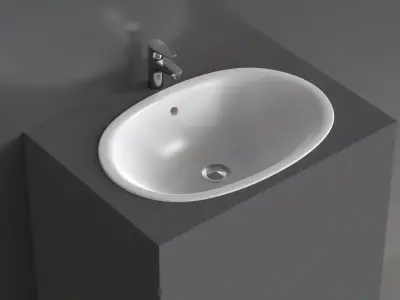 Basin Sink 50 3D model
