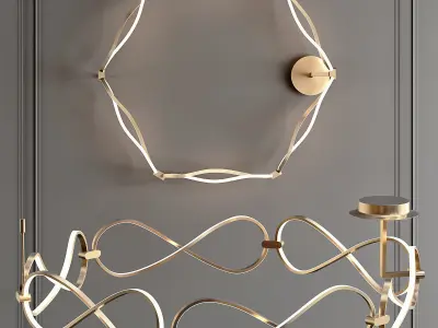 FORLI C infinity ceiling light 3D model