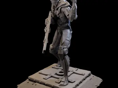 CosmoTrooper for 3d Print 3D print model