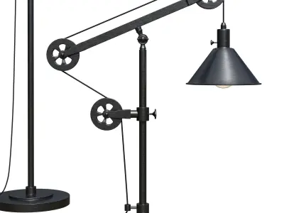 Carlisle floor Lamp 3D model