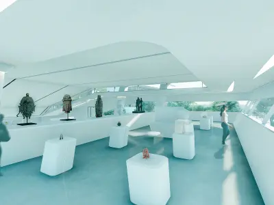 Lumion Masterplan scene  and Sketchup Model 3D model