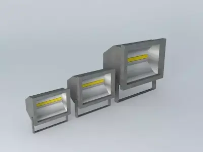 Reflectors - Bulb Stick Free 3D model