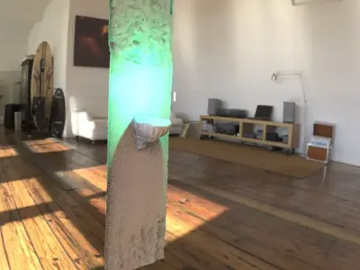 light on wall  3D model