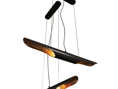 Lehome F 404 Delightfull Coltrane Chandelier 3D model