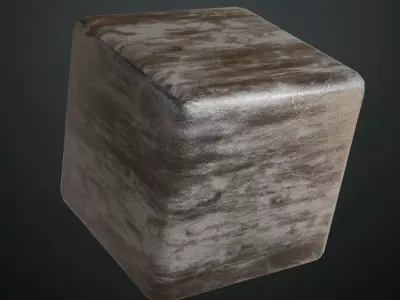 Smudged Painted PBR Material PBR Seamless Texture